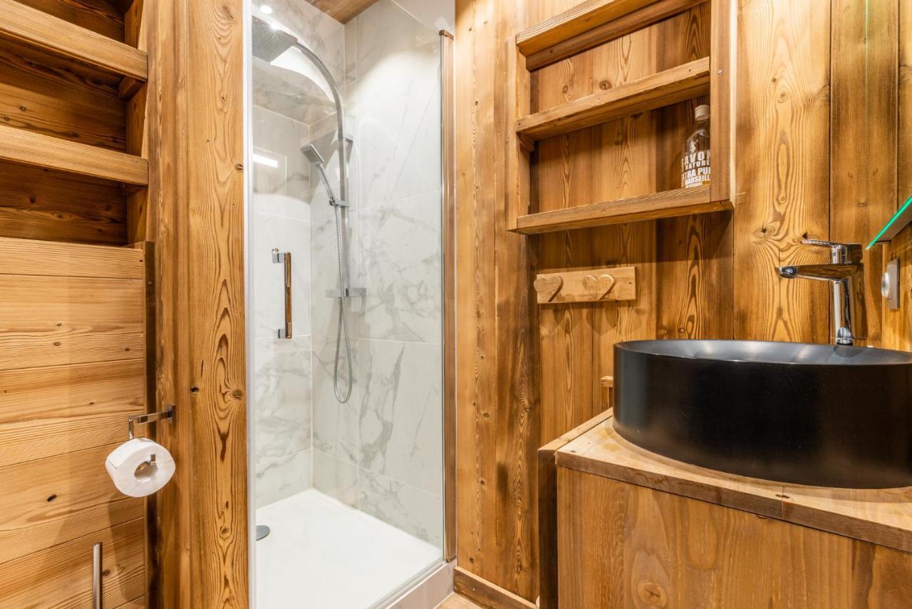 Ferienwohnung Flocon des Neiges Praz-sur-Arly Exterior foto